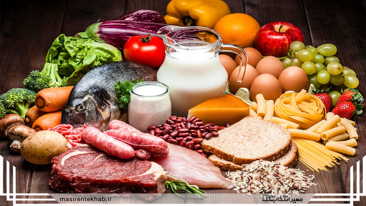 داشتن یک رژیم غذایی سالم و متعادل