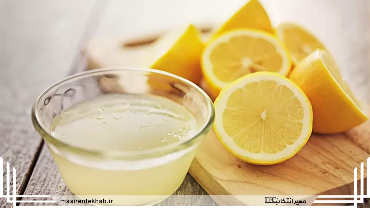 درمان خارش پوست سر با آب لیمو