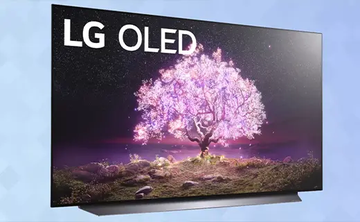 بهترین تلویزیون های ال جی: LG C1 OLED 