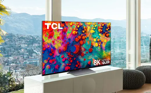 بهترین تلویزیون‌های TCL: TCL Roku TV 6-Series 8K
