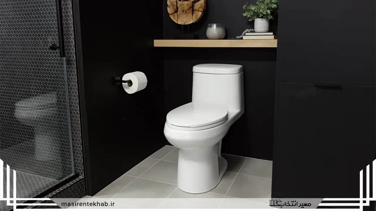 توالت فرنگی با نصب زمینی