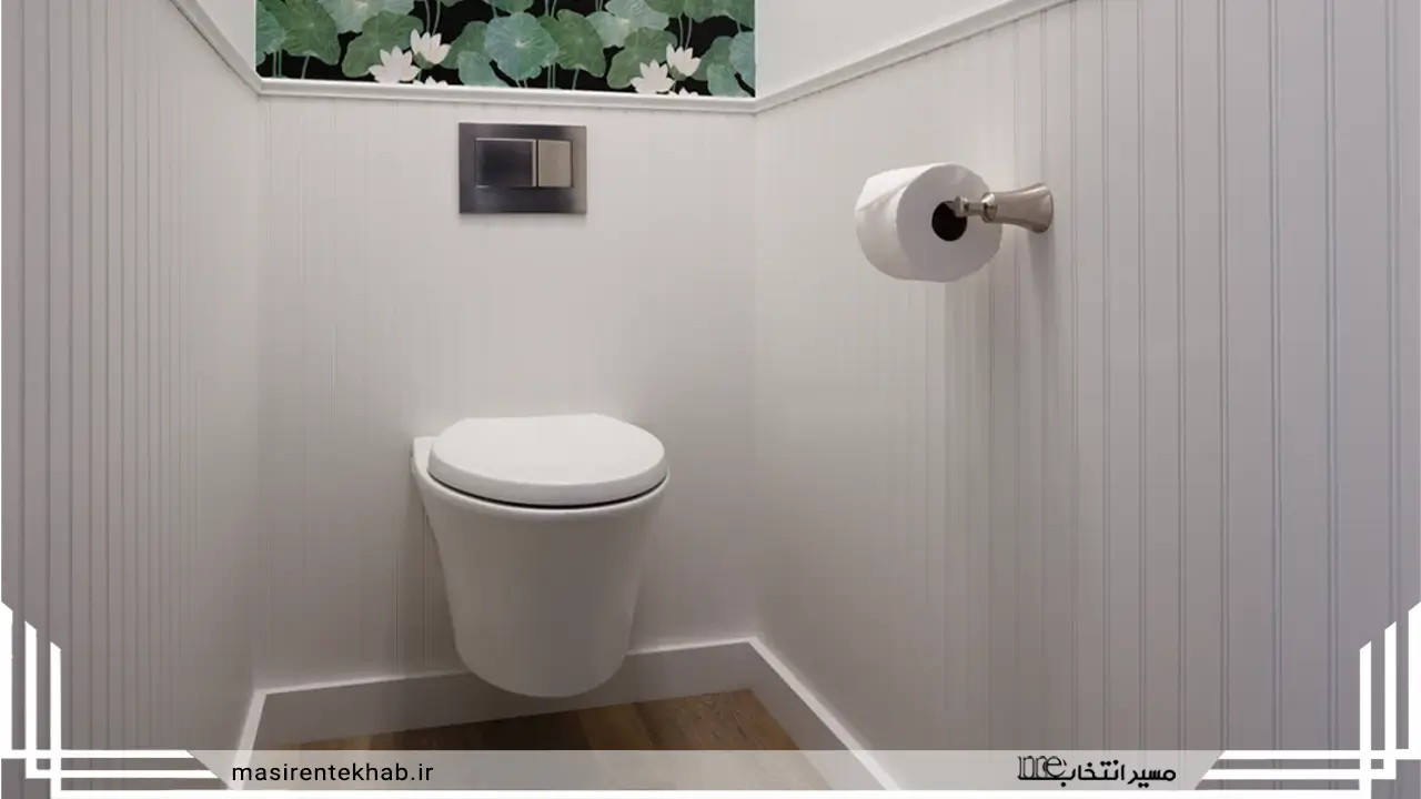 توالت فرنگی با نصب دیواری